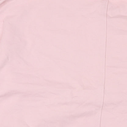 In other words Womens Pink Cotton Pullover Sweatshirt Size M Pullover