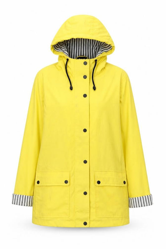 Topshop Womens Yellow Jacket Size 8 Zip