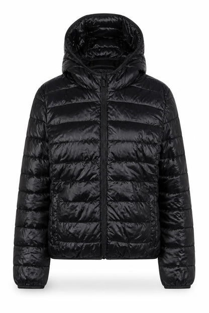 Terranova Womens Black Puffer Jacket Jacket Size XL Zip