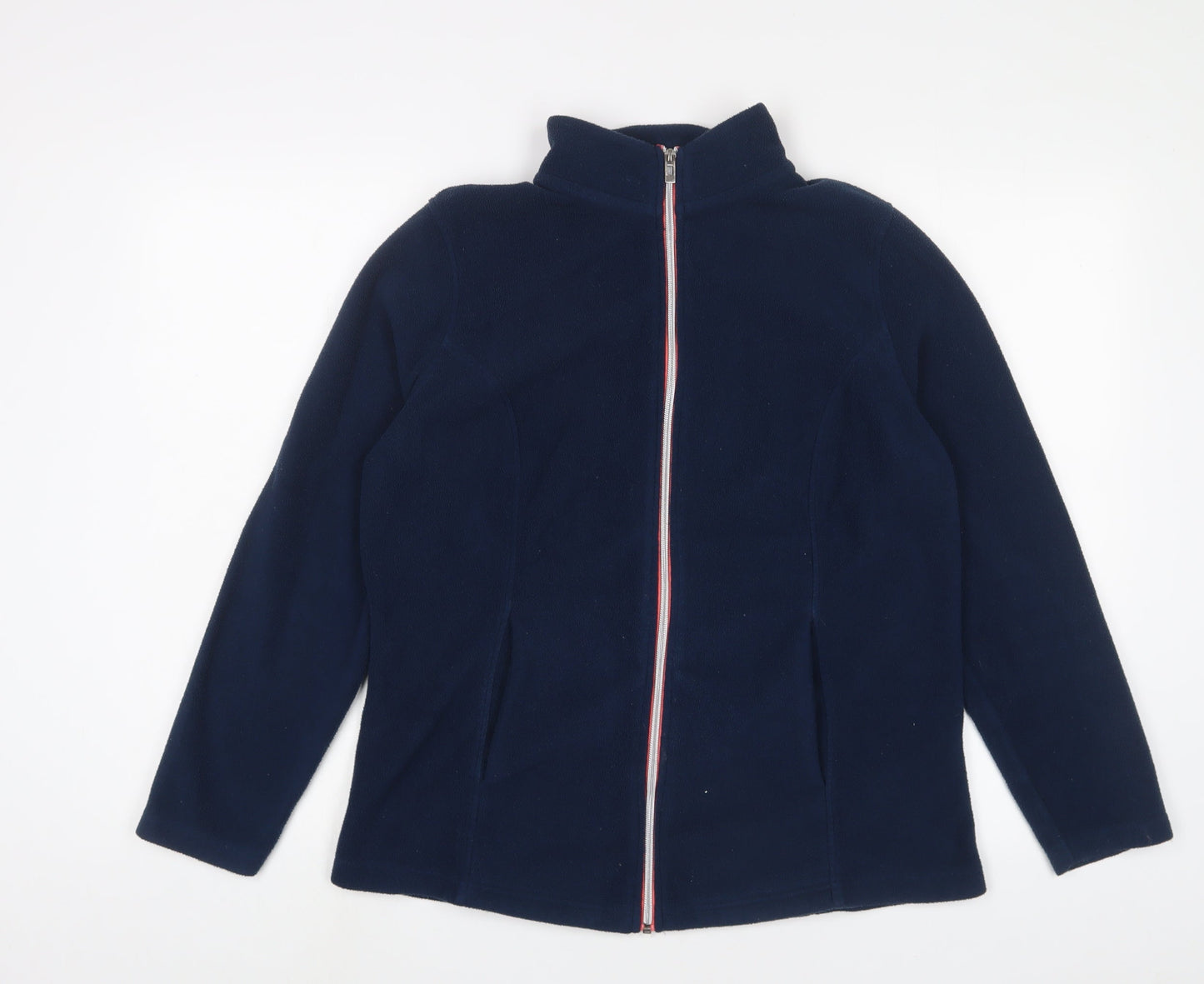Capsule Womens Blue Jacket Size 12 Zip