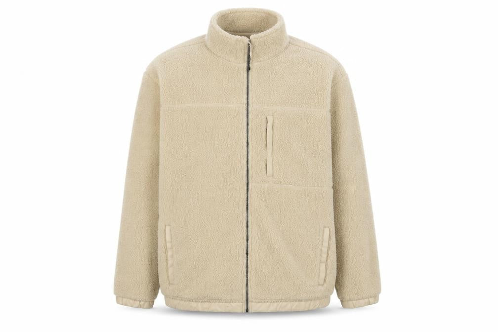 Old Navy Mens Beige Jacket Size XL Zip - Tall