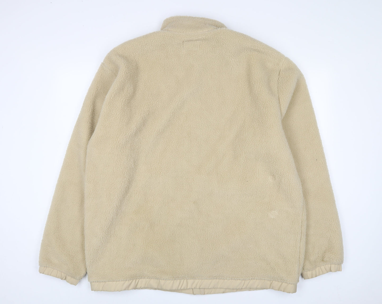 Old Navy Mens Beige Jacket Size XL Zip - Tall