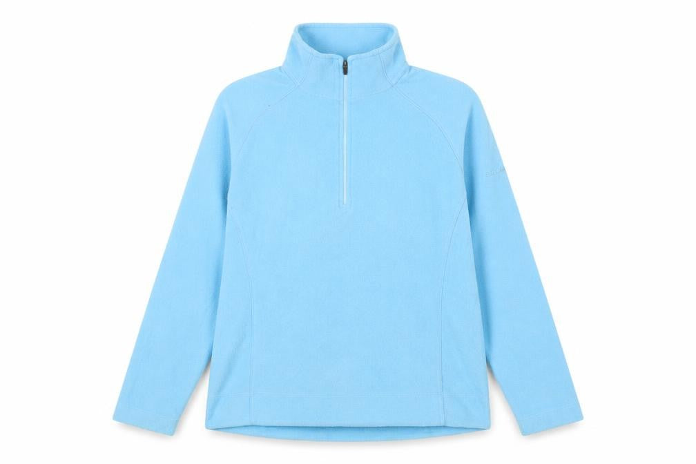 F.LLI Campagnolo Womens Blue Polyester Pullover Sweatshirt Size 14 Zip