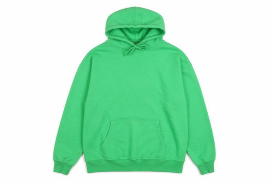 New Look Womens Green Cotton Pullover Hoodie Size S Pullover