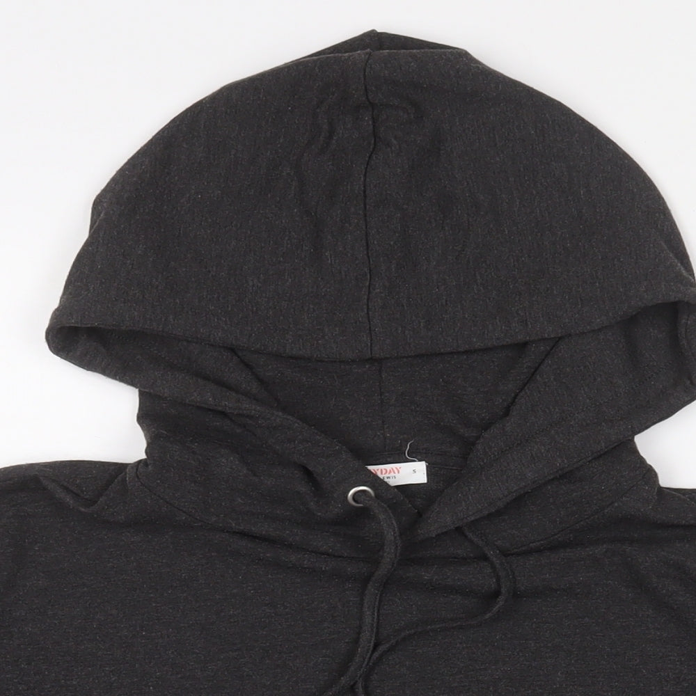 John Lewis Womens Grey Polyester Pullover Hoodie Size S Pullover