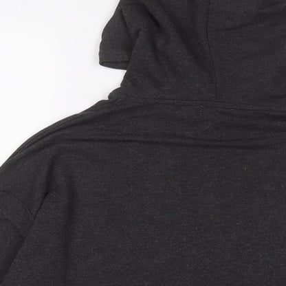 John Lewis Womens Grey Polyester Pullover Hoodie Size S Pullover