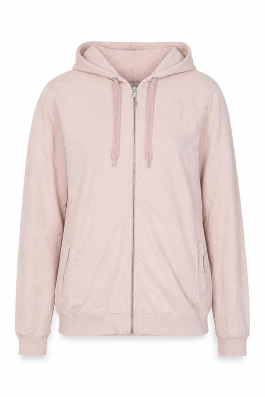 Bonlongaro Womens Pink Cotton Pullover Hoodie Size L Pullover