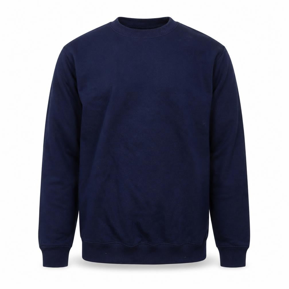 boohooMAN Mens Blue Polyester Pullover Sweatshirt Size M