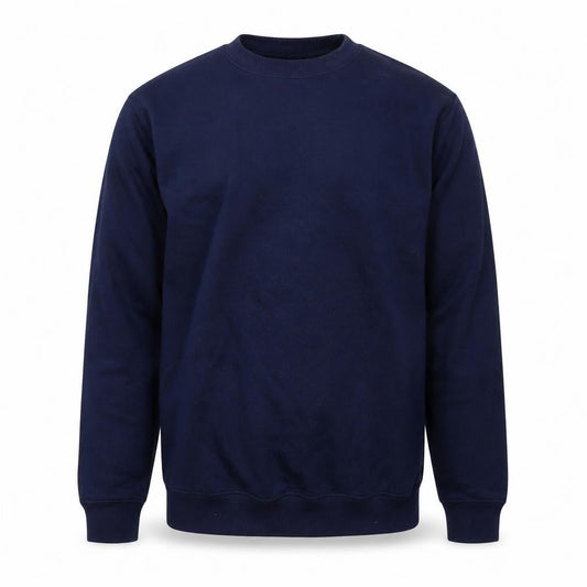 boohooMAN Mens Blue Polyester Pullover Sweatshirt Size M