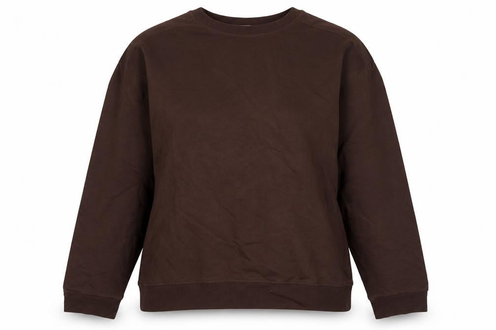 December's Womens Brown Polyester Pullover Sweatshirt Size L