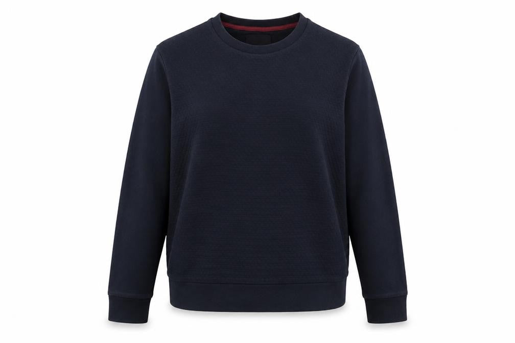 River Island Womens Blue Polyester Pullover Sweatshirt Size L