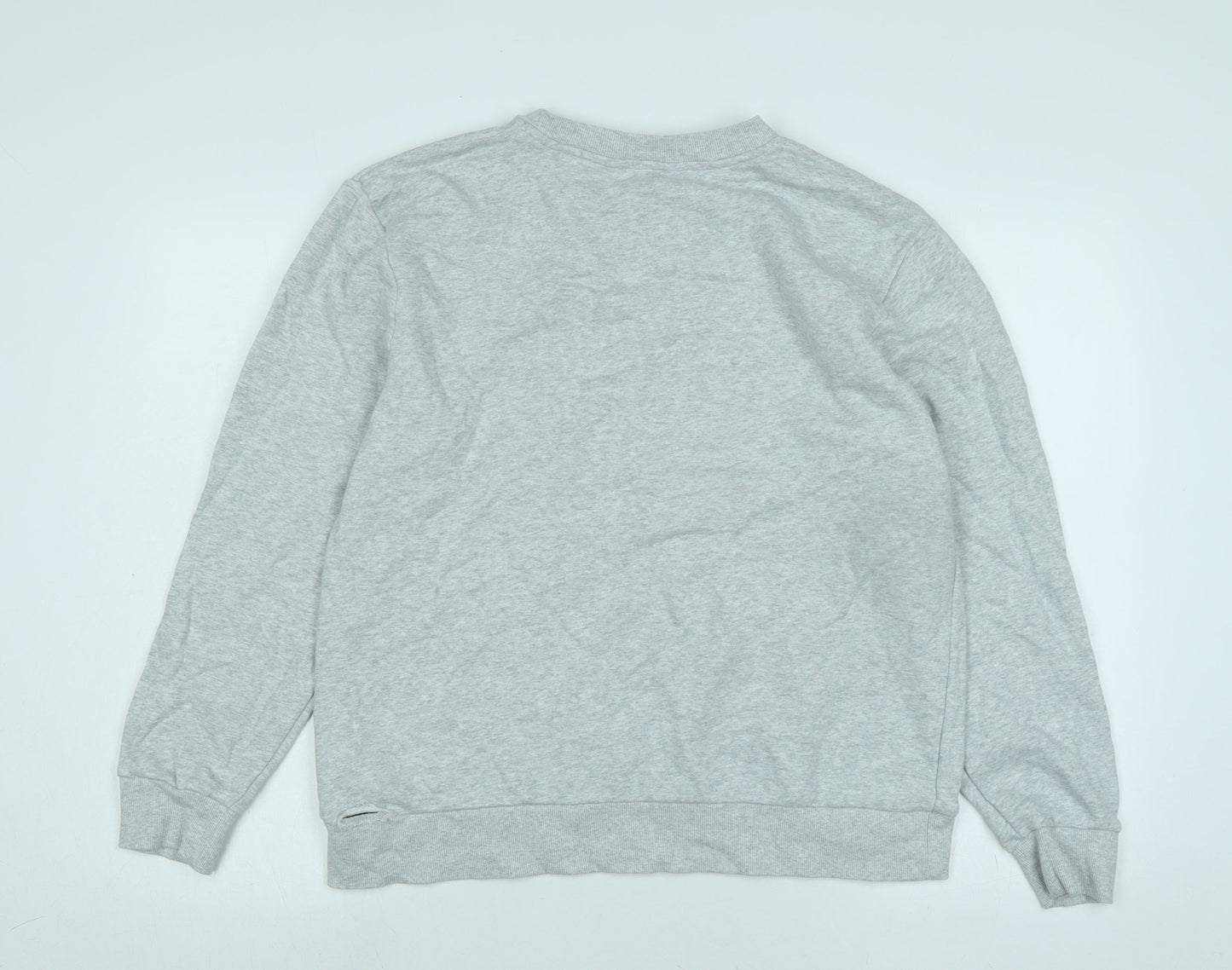 Marks and Spencer Womens Grey Polyester Pullover Sweatshirt Size M