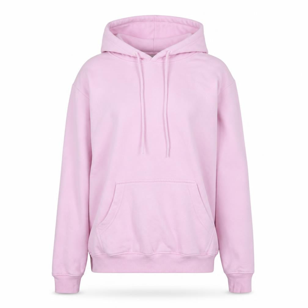 PRETTYLITTLETHING Womens Pink Polyester Pullover Hoodie Size S