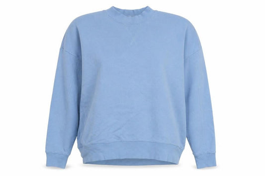 New Look Womens Blue Polyester Pullover Sweatshirt Size 8