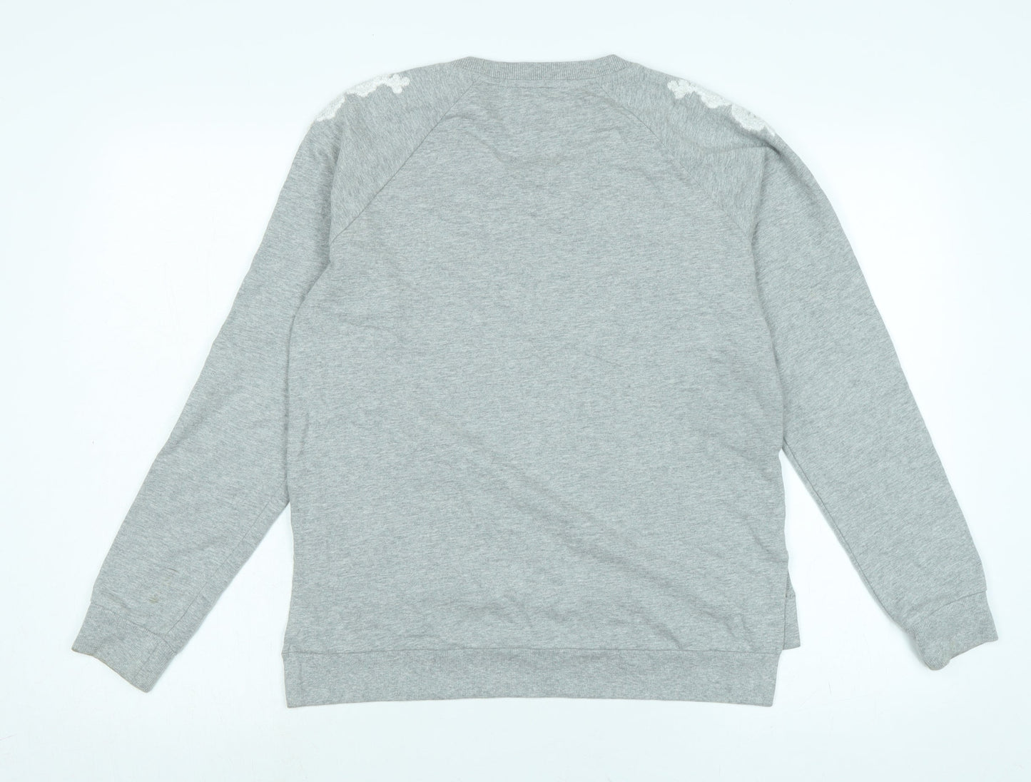 Lucky Brand Womens Grey Polyester Pullover Sweatshirt Size XS