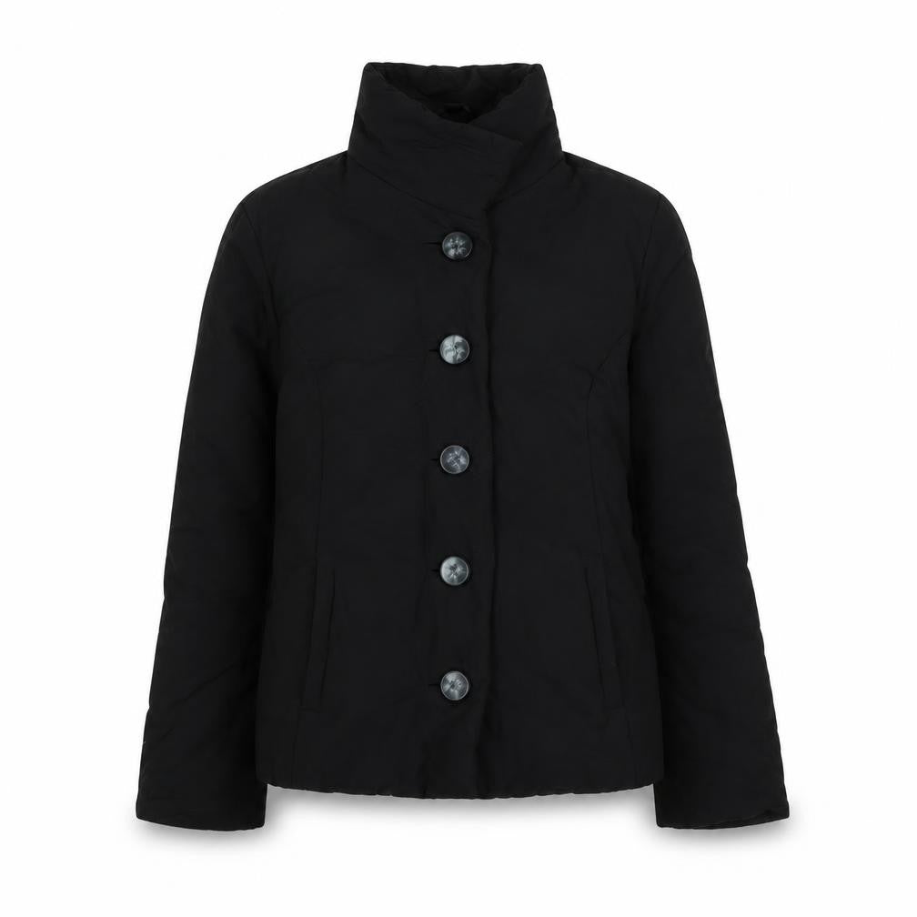 Minuet Womens Black Jacket Size 10 Button