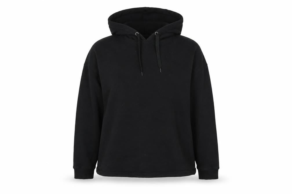 ASOS Womens Black Polyester Pullover Hoodie Size 8