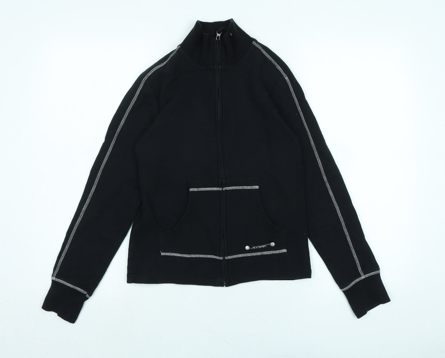 Next Sport Womens Black Jacket Size 10 Zip
