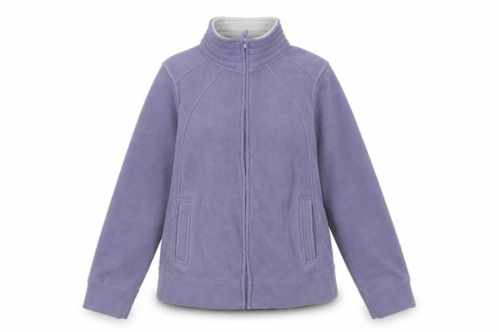 Bonmarché Womens Purple Jacket Size S Zip