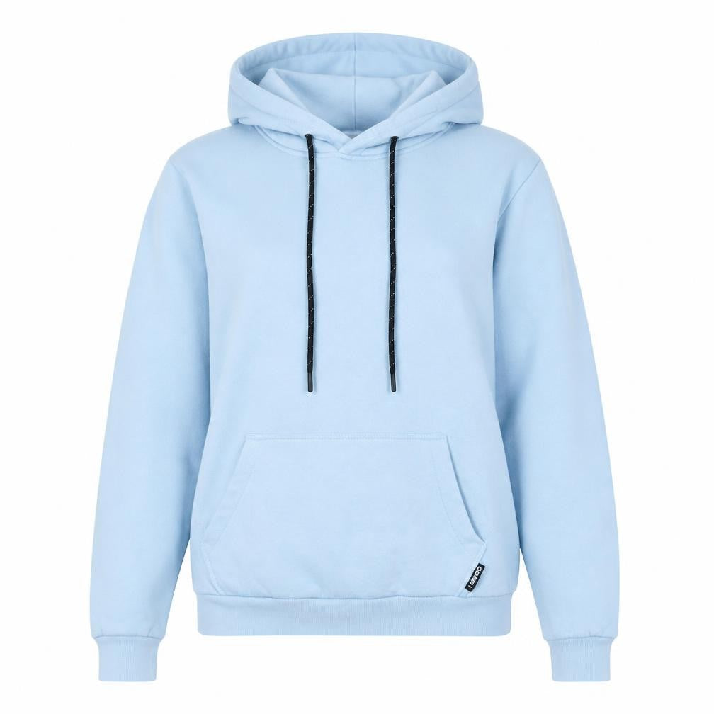 Berkshire Womens Blue Polyester Pullover Hoodie Size M