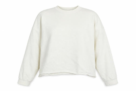 Missguided Womens Ivory Polyester Pullover Sweatshirt Size 8