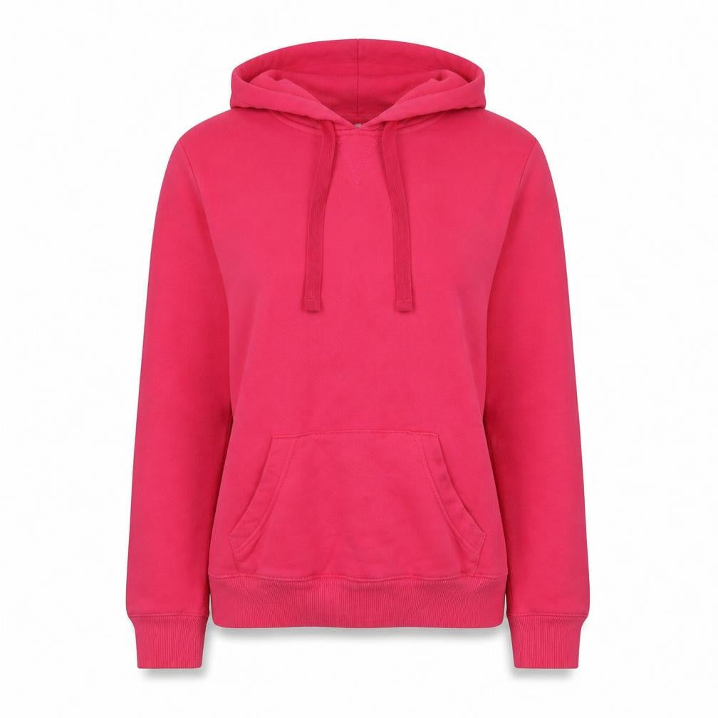 Marks & Spencer Womens Pink Polyester Pullover Hoodie Size 12