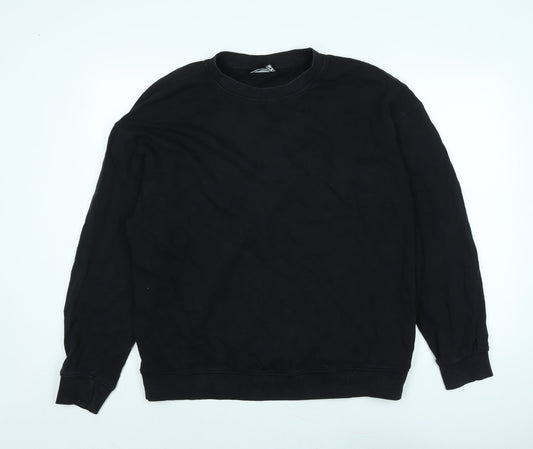 ASOS Womens Black Polyester Pullover Sweatshirt Size 12