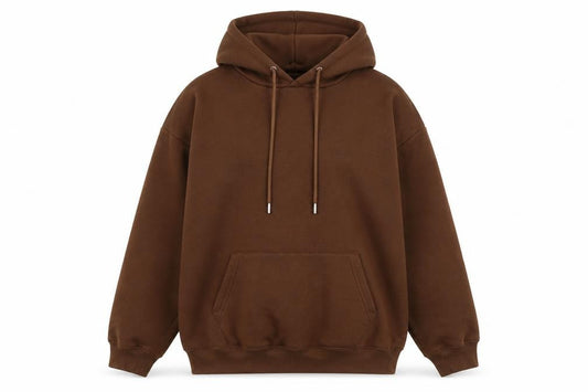 Boohoo Womens Brown Polyester Pullover Hoodie Size S