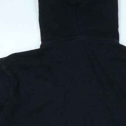 H&M Womens Black Jacket Size L Zip
