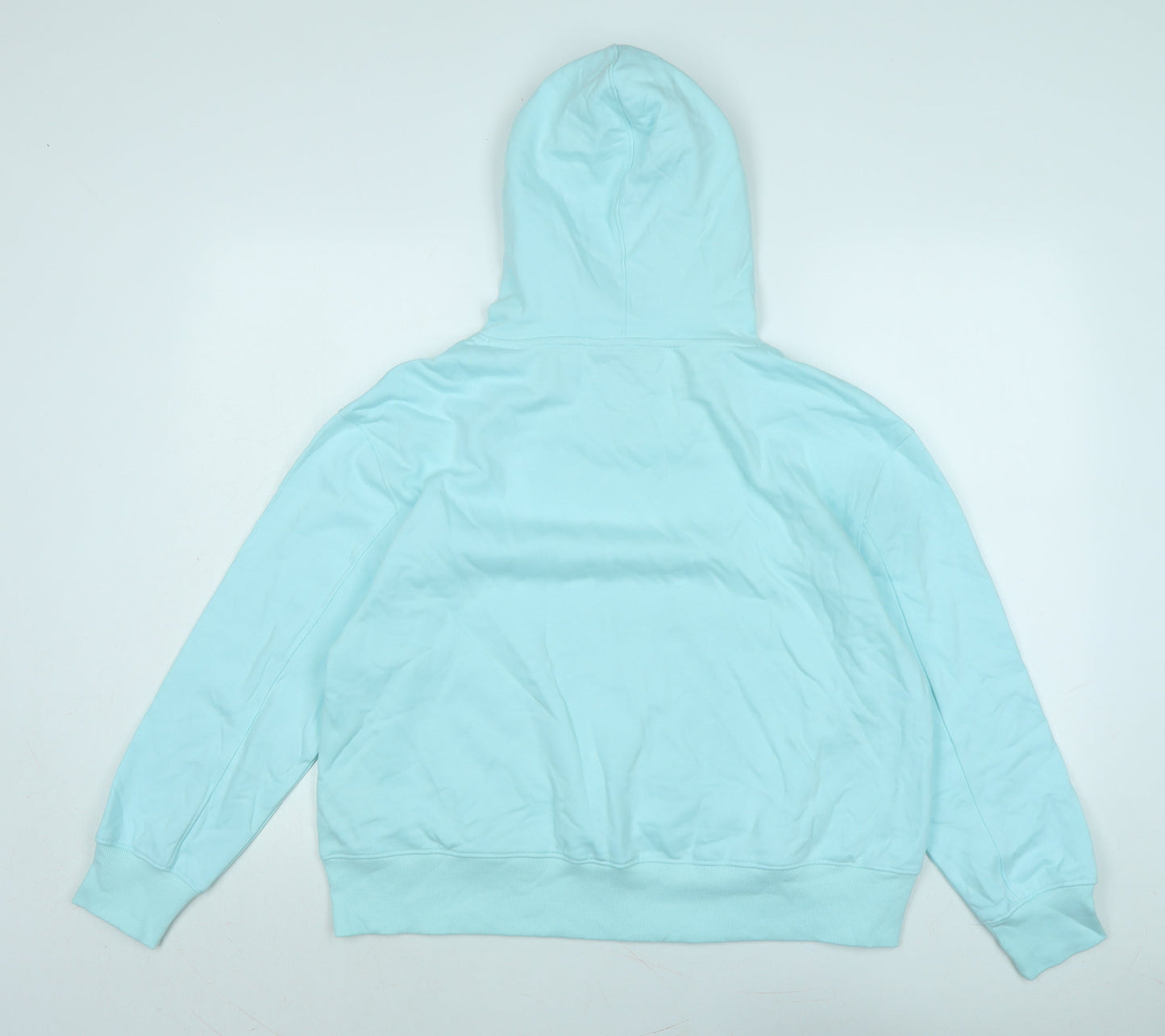 Marks and Spencer Womens Green Polyester Pullover Hoodie Size 14