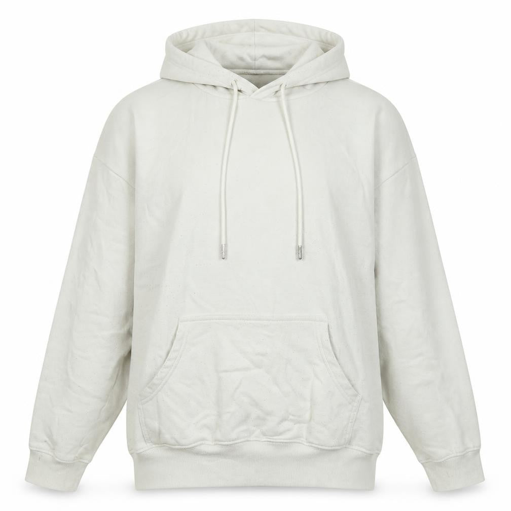 H&M Womens Beige Polyester Pullover Hoodie Size S