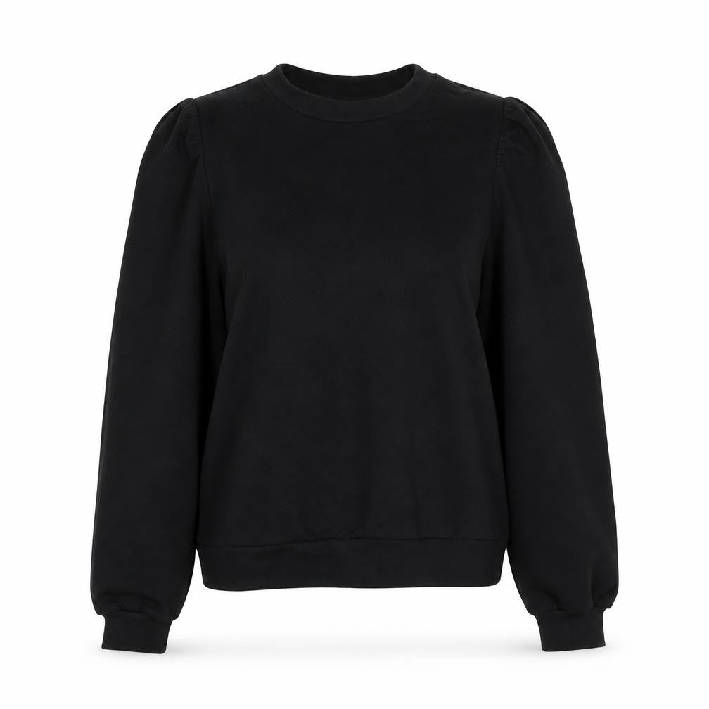 Divided Womens Black Polyester Pullover Sweatshirt Size M
