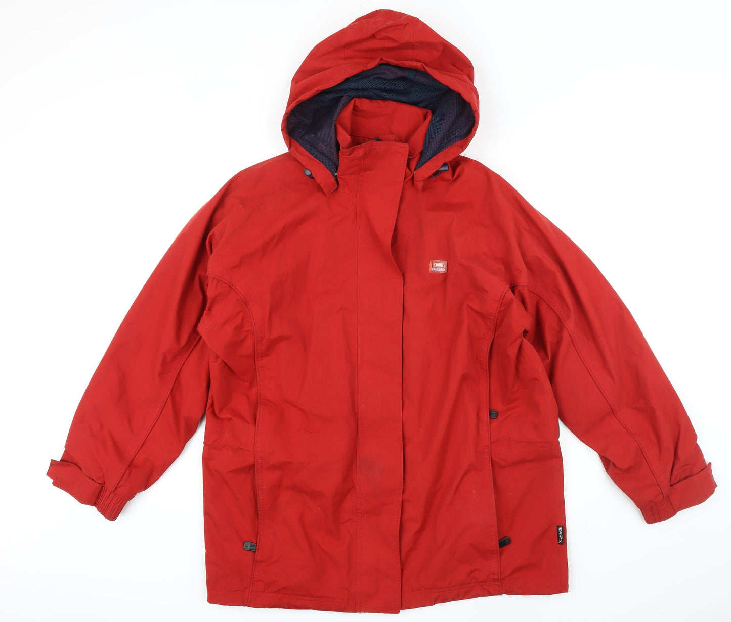 Tresspass Womens Red Jacket Coat Size 14 Zip
