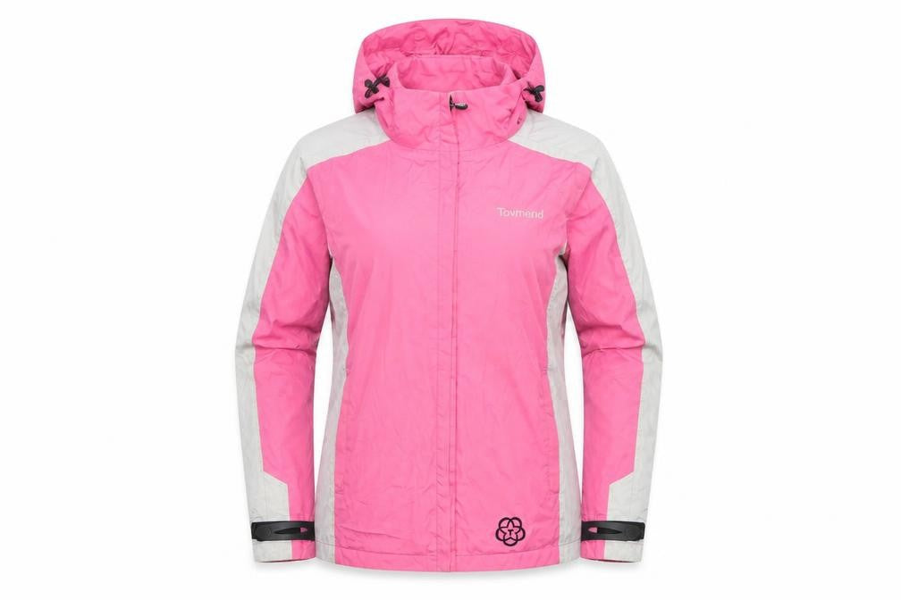 Townend Womens Pink Jacket Coat Size XS Zip