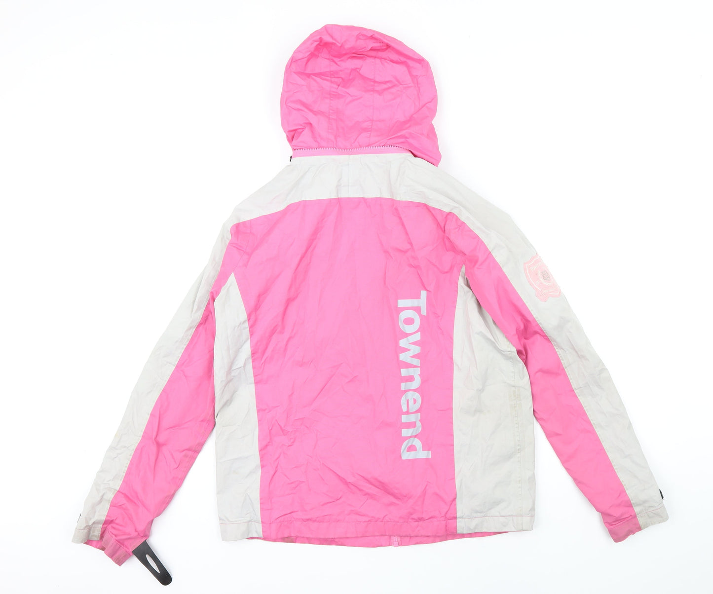 Townend Womens Pink Jacket Coat Size XS Zip