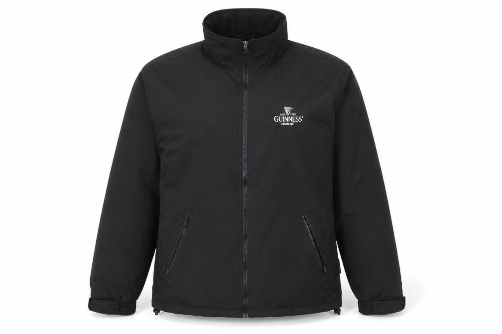Gunniess Mens Black Jacket Size L Zip - Gunniess