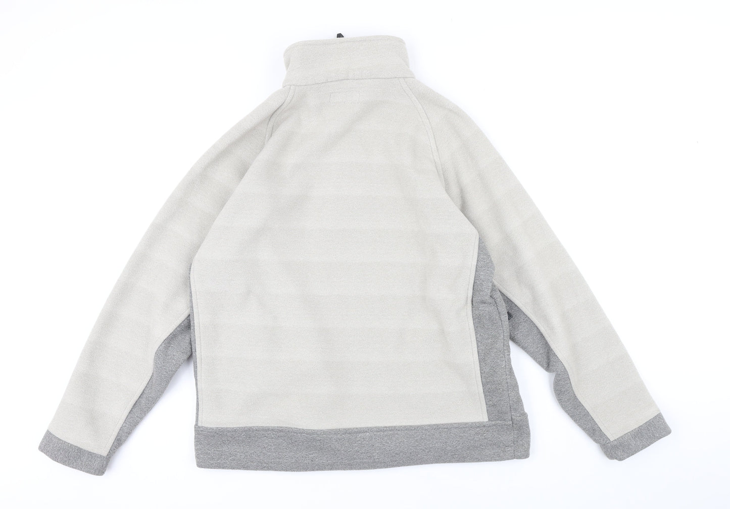 Tresspass Mens Grey Polyester Henley Sweatshirt Size S
