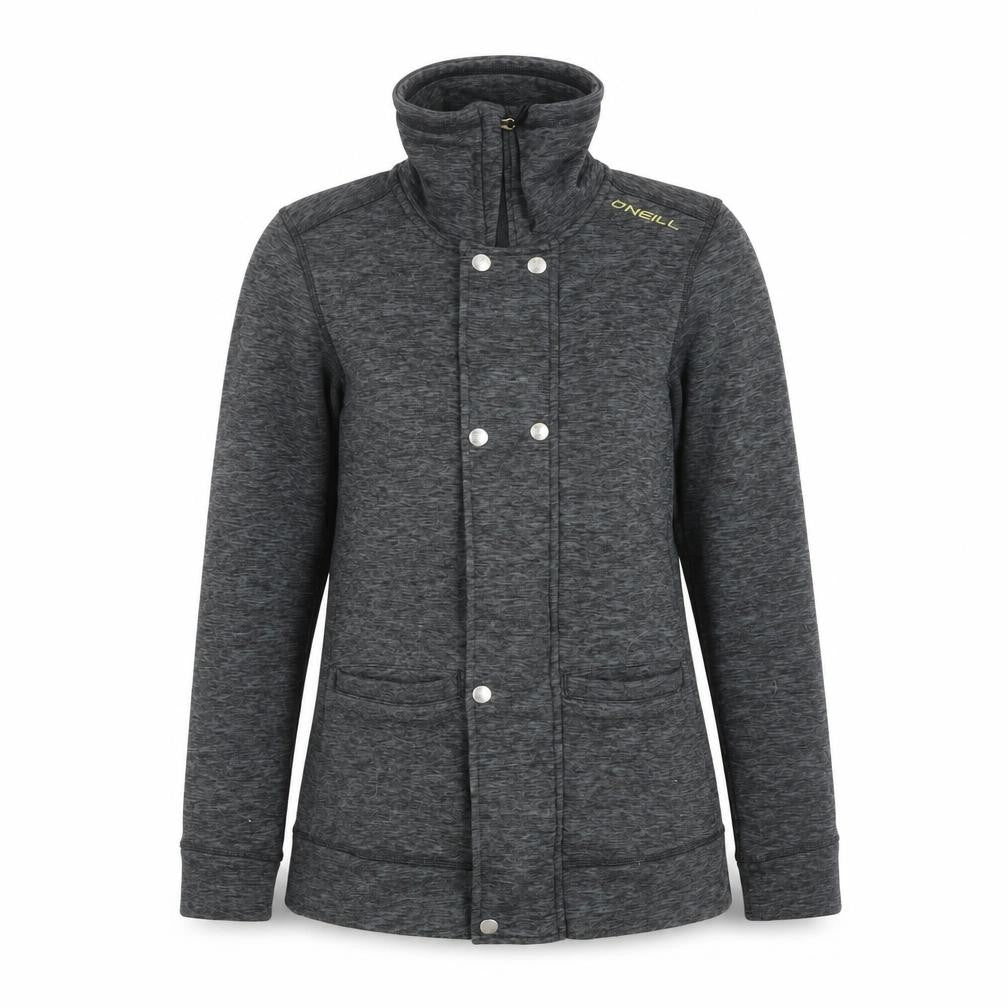 O'Neill Womens Grey Polyester Full Zip Sweatshirt Size XS Zip