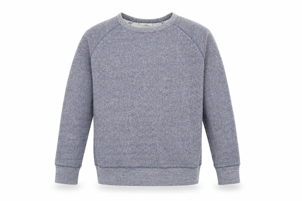 Selected Homme Mens Blue Cotton Pullover Sweatshirt Size M