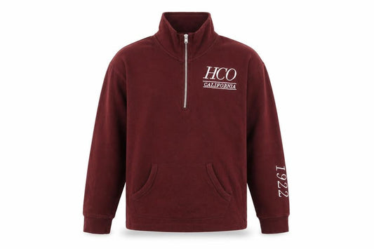 Hollister Mens Red Cotton Pullover Sweatshirt Size XS