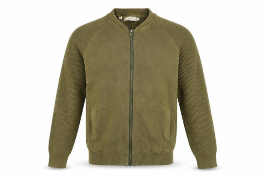 W&B Mens Green Jacket Size M Zip