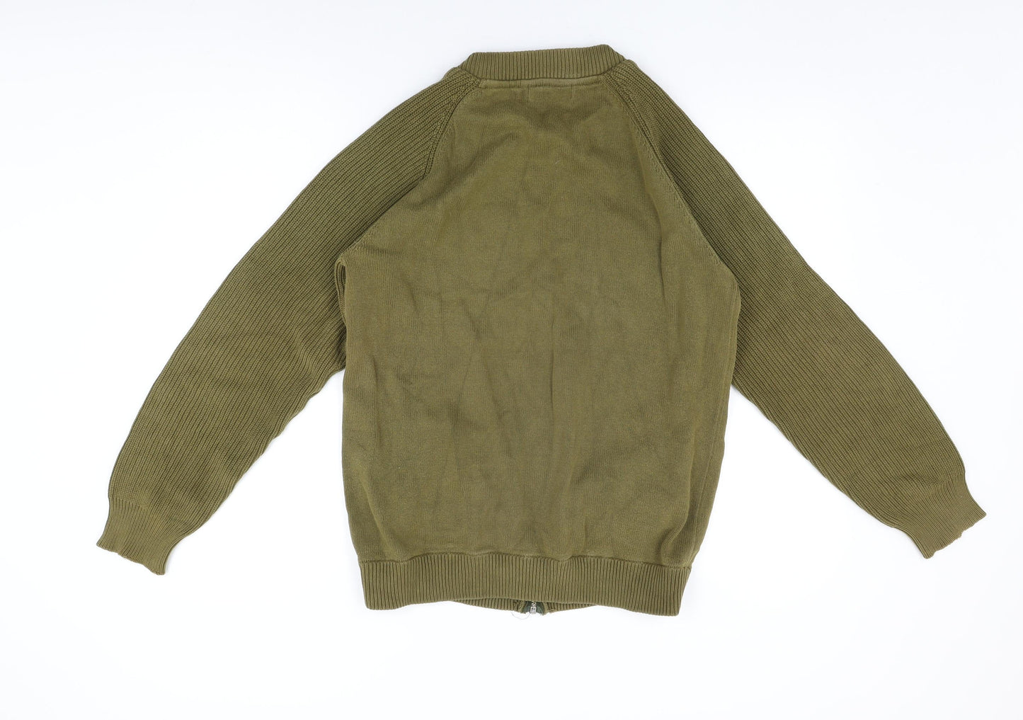 W&B Mens Green Jacket Size M Zip