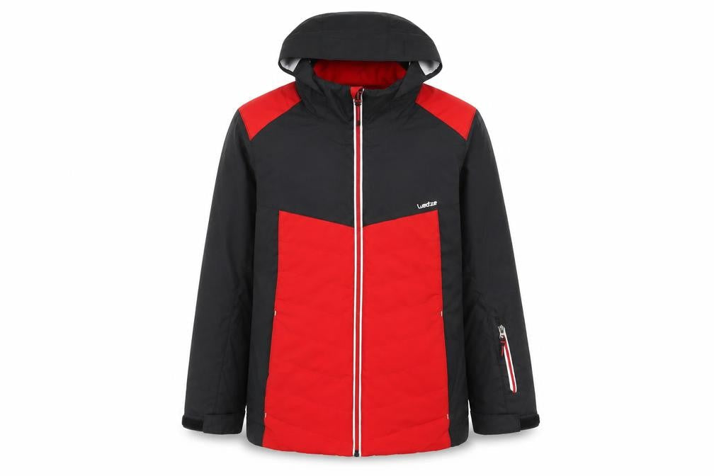 Wed'ze Boys Red Rain Coat Coat Size 10 Years Zip