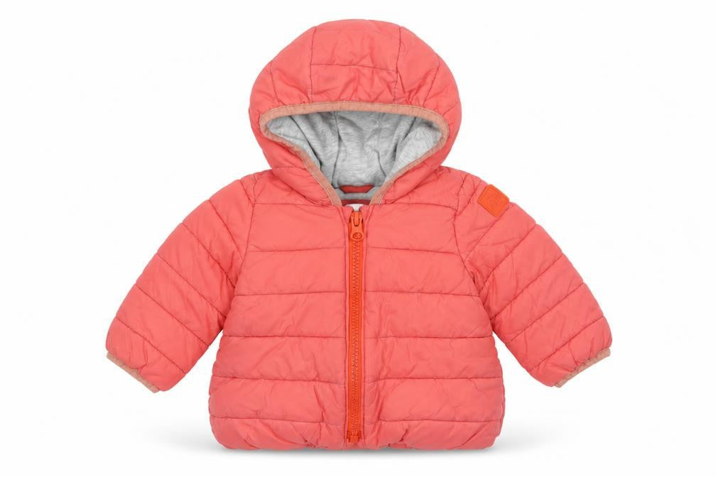 Gap Baby Pink Puffer Jacket Coat Size 0-3 Months Zip