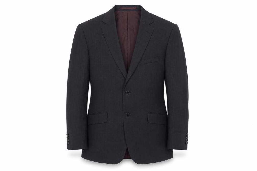 Marks & Spencer Mens Black Wool Jacket Suit Jacket Size 40 Regular