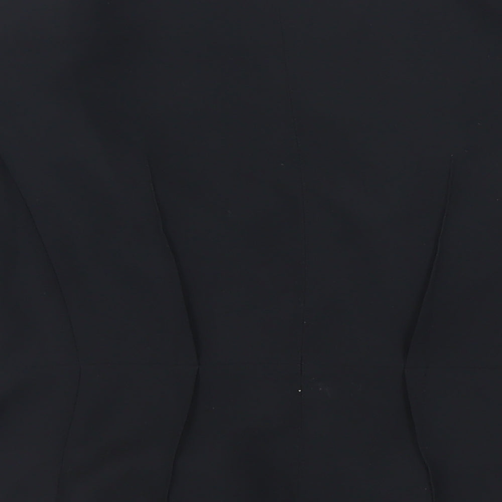 NEXT Womens Black Jacket Blazer Size 8 Button