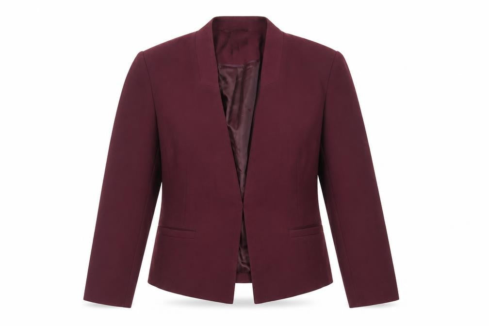 Dorothy Perkins Womens Purple Jacket Blazer Size 14 Hook & Eye