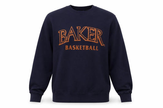 MV Sport Unisex Blue Basketball Pullover Sweatshirt L