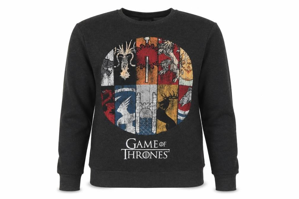 Game of Thrones Unisex Black XS Sweatshirt Pullover