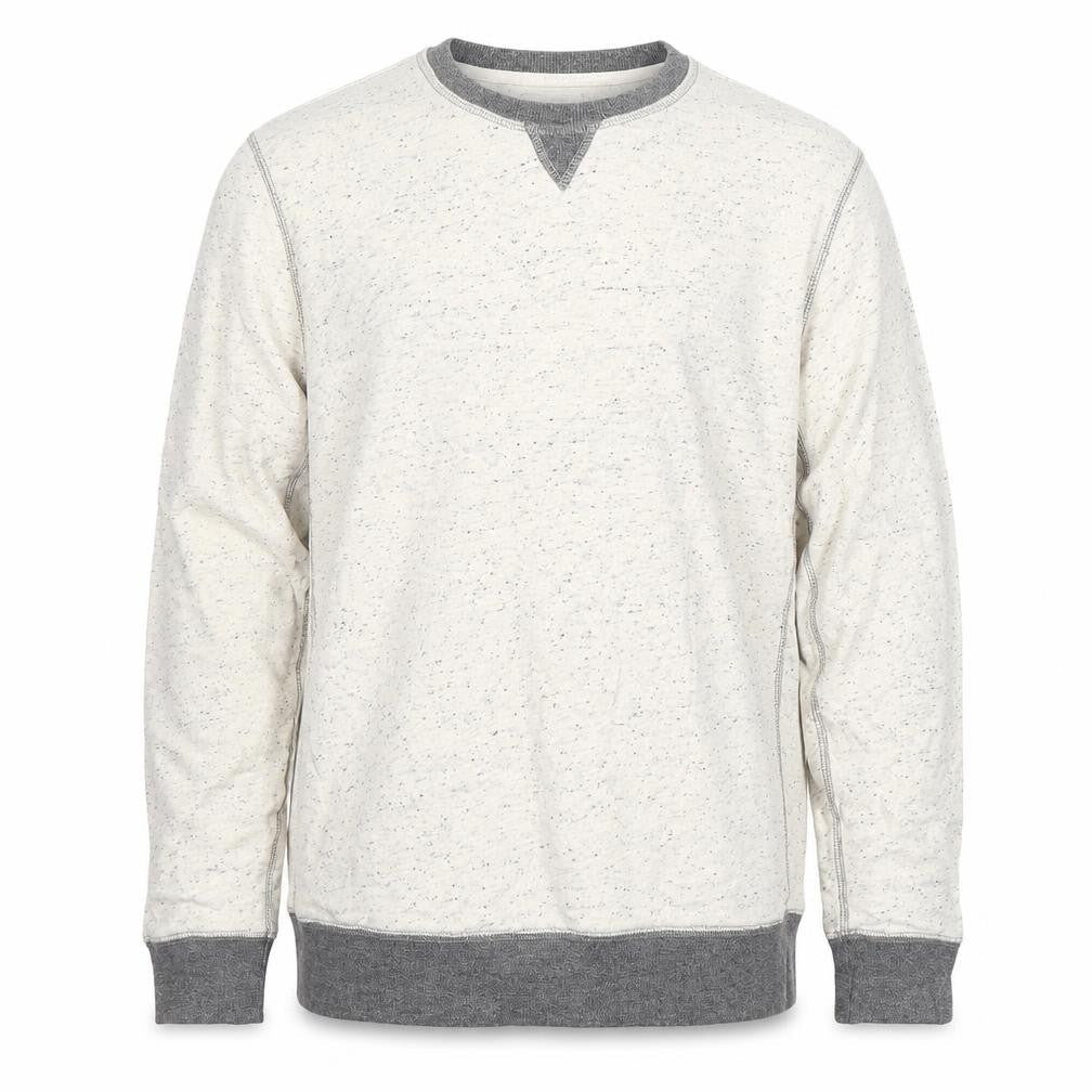 Mango Mens Beige Cotton Pullover Sweatshirt Size L